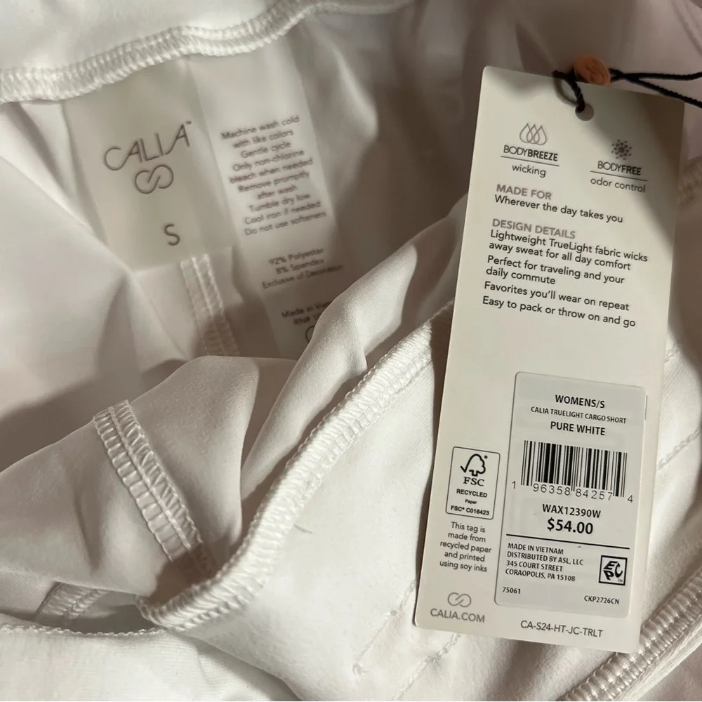 Calia Journey Collection Women's White Athletic 4